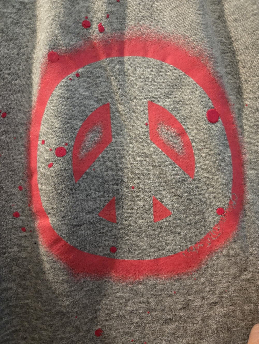 Lauren Moshi Brynn Airbrush Peace sweatpants - Picture 10 of 12